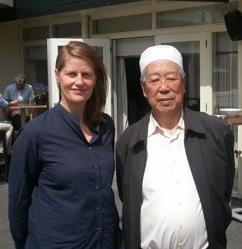 Dr. Ju Yi Wang mit Pamela Scholz in Amersfoort, Holland